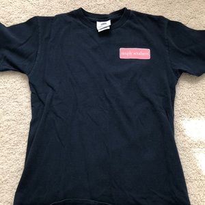 Simply Southern Navy blue Youth tee